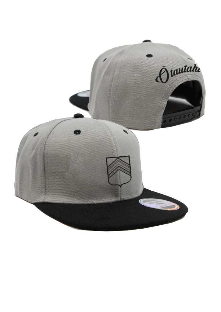 Otautahi Sports Association Snap Back Cap Grey/Black